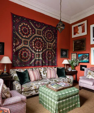 Уютный и красочный дом дизайнера Анны Спиро в Мельбурне