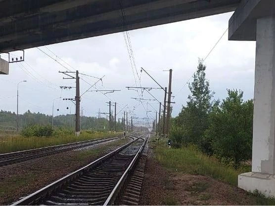 Школьник упал на рельсы, схватившись за провод на мосту в Ленобласти | Источник: Западное межрегиональное следственное управление на транспорте СК РФ