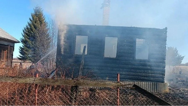 Некоторые дома были нежилыми | Источник: ГУ МЧС по Архангельской области