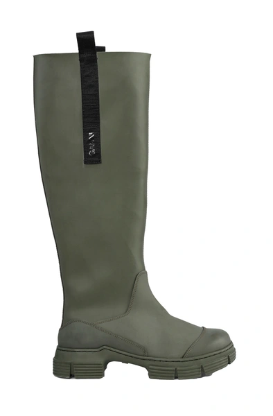 Сапоги GanniЦена: 22 311 руб.Где купить: ganni.com