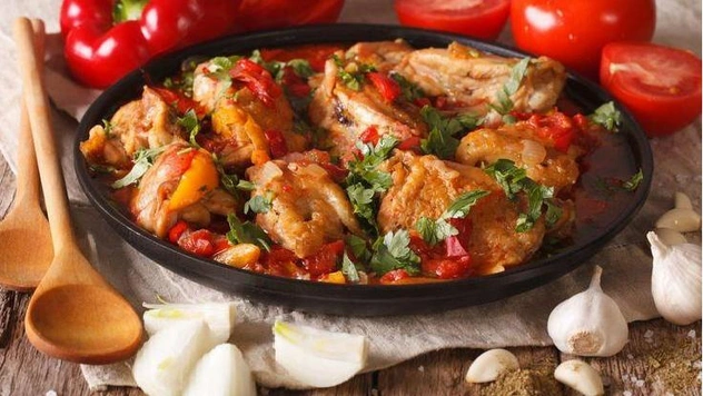 Рецепт дня: чахохбили с курицей