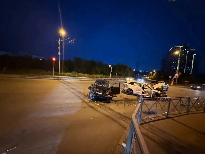 Пострадали водитель авто «Хавал Джулион» и 50-летняя пассажирка | Источник: ГАИ Новосибирска