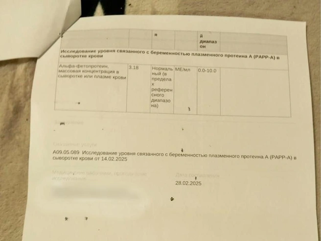 Анализ на альфа-фетопротеин проводят для диагностики рака и выявления патологий при беременности. Но бланки есть только на второй случай | Источник: читатель 74.RU