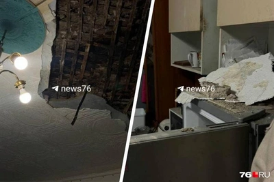 В Ярославле рухнул потолок в аварийном доме, СК взял дело на контроль