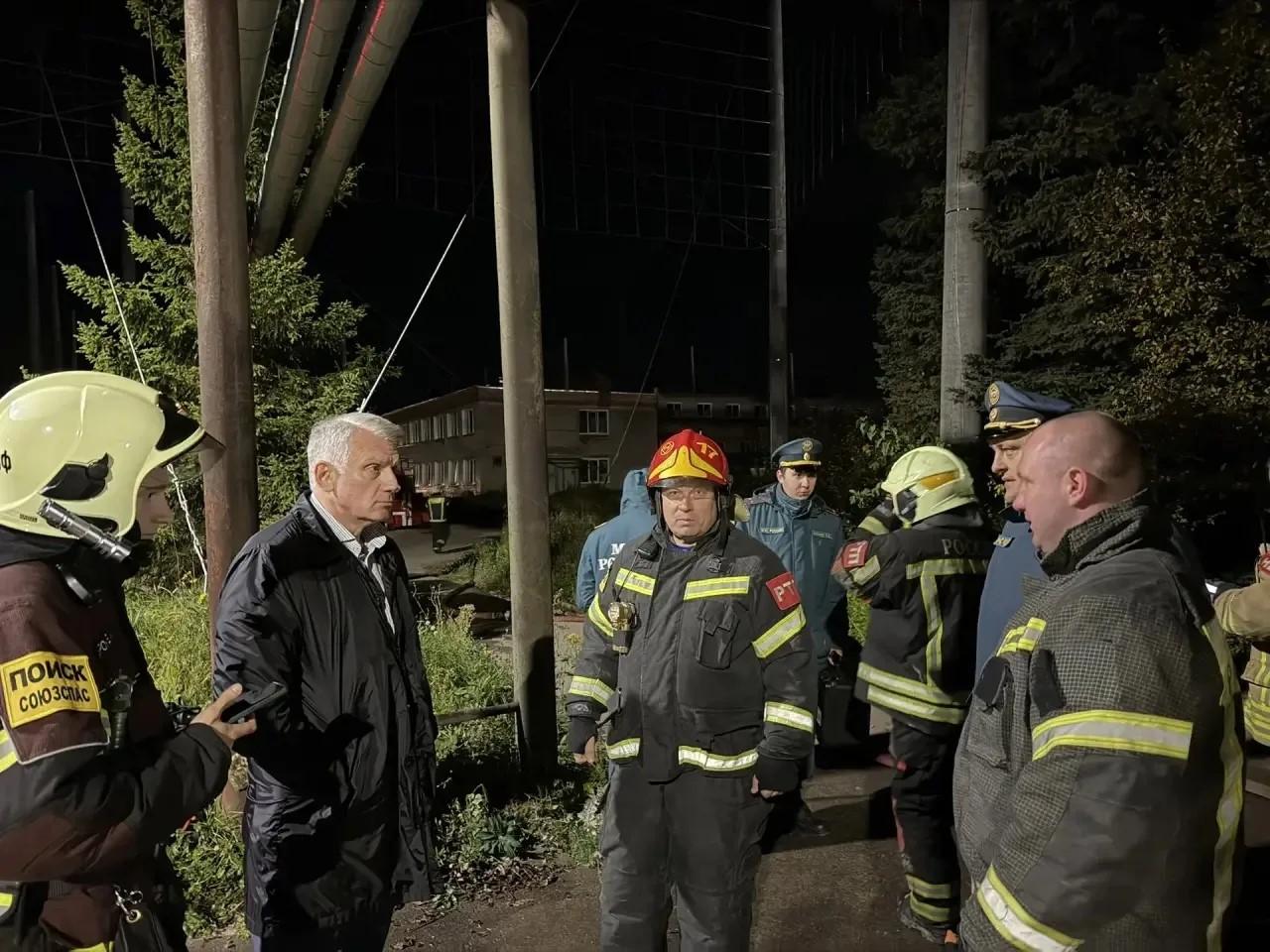 Пожар на химическом предприятии в Подмосковье локализовали к полуночи. Заявления властей