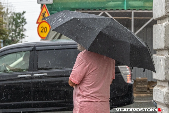 Дождь прекратился, а последствия остались | Источник: Елена Буйвол / VLADIVOSTOK1.RU