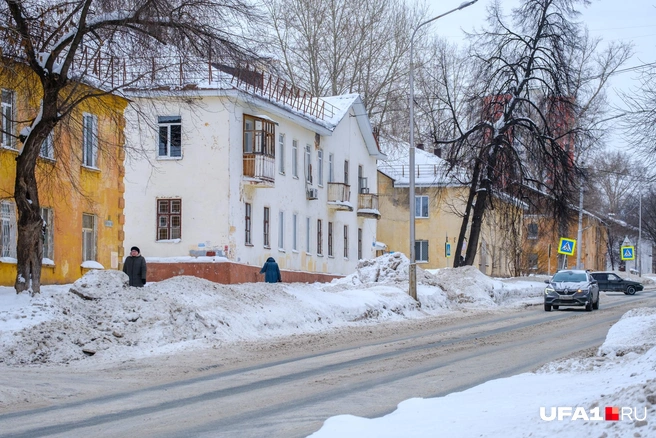 Соцгород формировали в основном двухэтажные дома | Источник: Булат Салихов / UFA1.RU