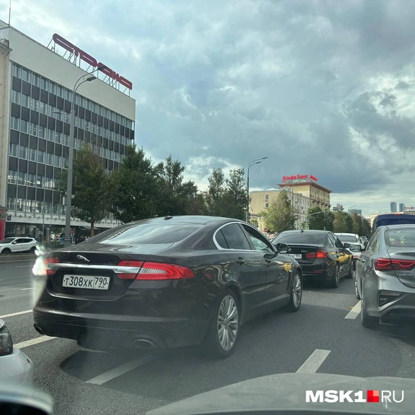 Проезд ограничивают сотрудники полиции | Источник: читатель MSK1.RU