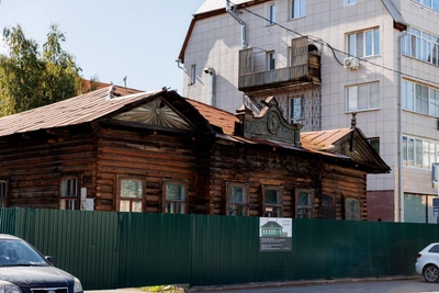 Реставрация дома Бровцина в Тюмени приостановлена