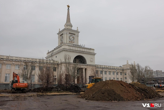 Когда закончатся работы по благоустройству — не уточняется | Источник: Алексей Волхонский / V1.RU