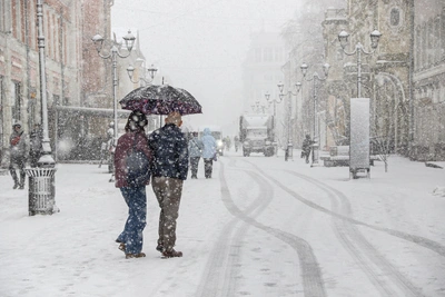 Снегопад накроет Нижегородскую область вечером