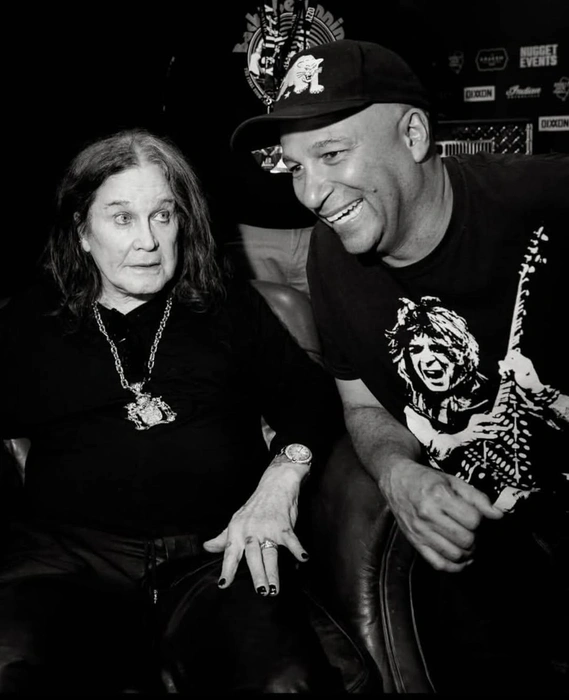 Оззи Осборн и Том Морелло из Rage Against the Machine | Источник: tommorello / Instagram (экстремистская организация, деятельность запрещена на территории РФ)