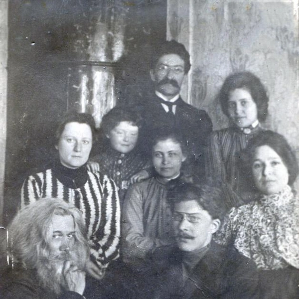 Арцыбушев с товарищами. Ну чем не Маркс? | Источник: Самарский областной историко-краеведческий музей Алабина