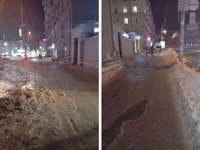 Вынужденный обход препятствий по глубокому снегу | Источник: читатели НГС