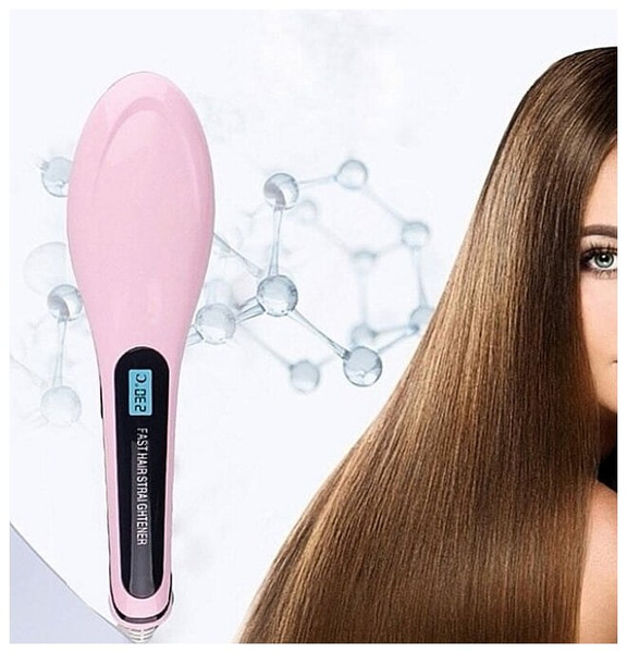 Расческа-выпрямитель Fast Hair Straightener/Расческа электрическая /Расческа-выпрямитель для волос
