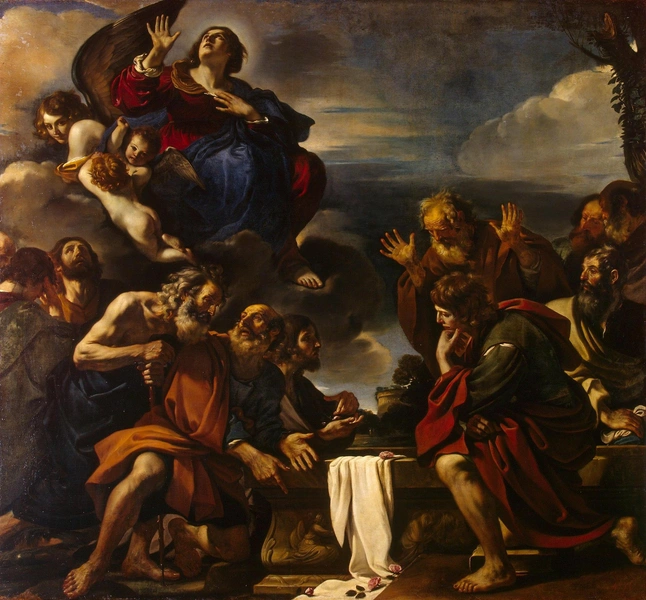 Гверчино. «Вознесение Девы Марии». Ок. 1623 | Источник: Wikimedia Commons