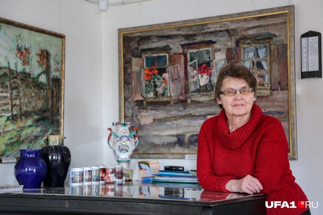 Хранительница музея Галина Ивановна Лукьянова