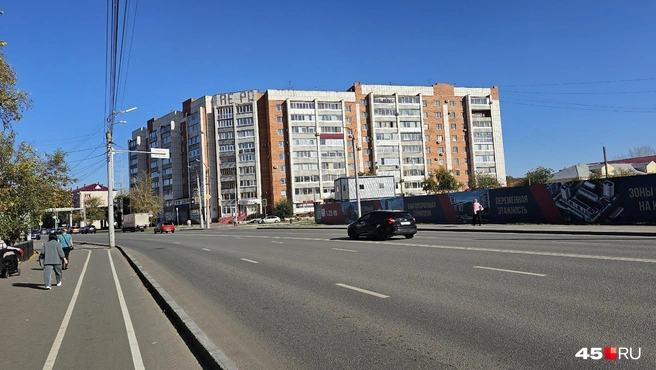 Улица Коли Мяготина | Источник: Дарья Никитченко / 45.RU