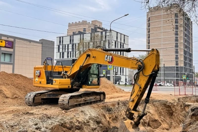 Ремонт коммуникаций на Загородной и Октябрьской