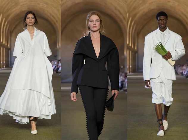Версальская муза: Наталья Водянова на показе Jacquemus