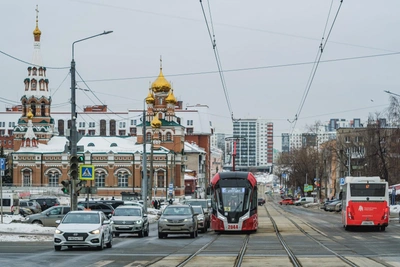 В Перми меняют расписание автобуса и трамваев