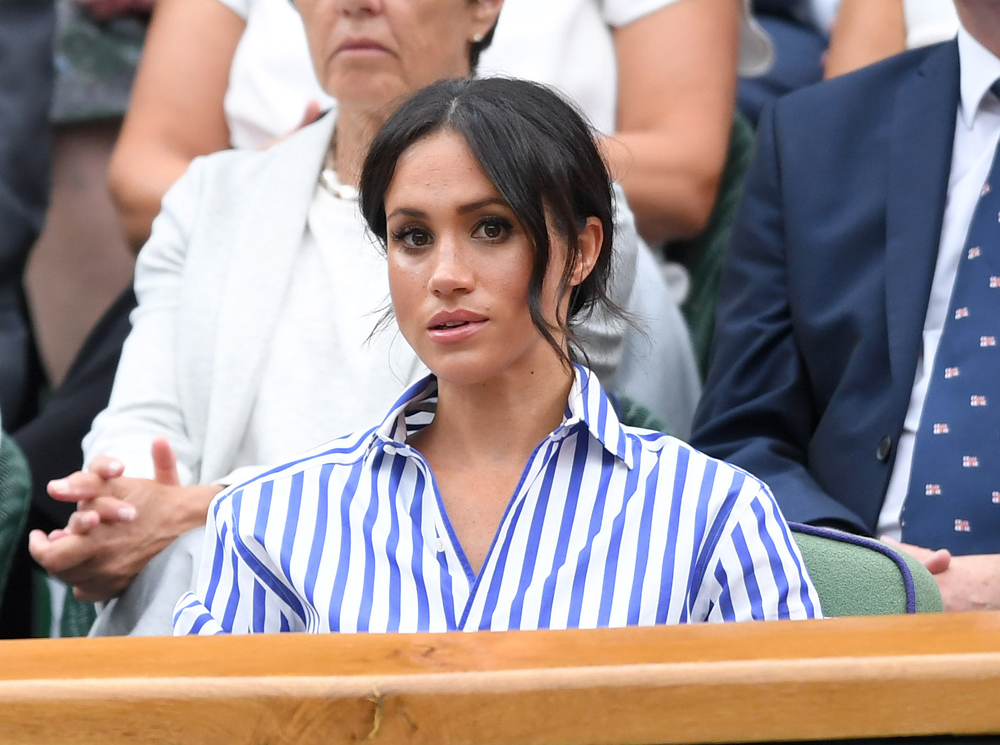 Герцогиня Сассекская на Уимблдоне, 14 июля 2018 года | marieclaire.ru