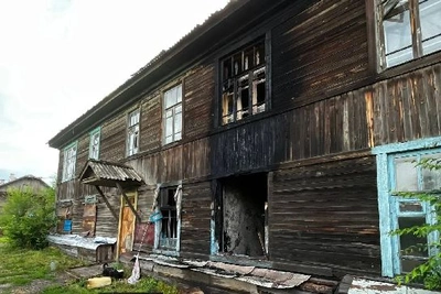 В Магдагачах горел дом: спасена женщина