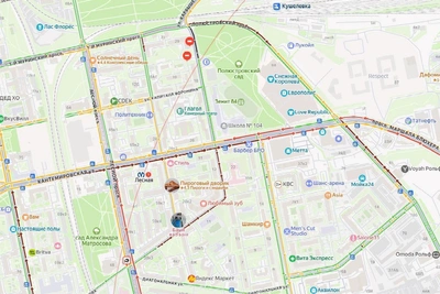 Lesnaya Metro Fire Causes Smoke and Traffic Jam