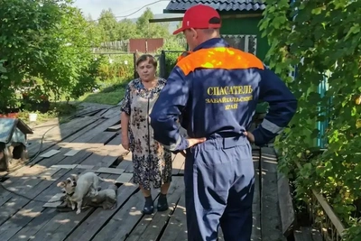 Спасатели помогают жителям Чернышевского округа после паводка