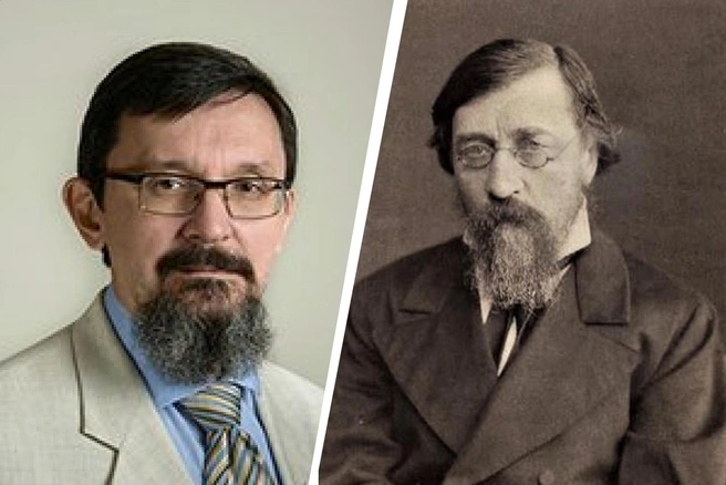 Иноагент Дмитрий Чернышевский и его возможный предок — писатель Николай Чернышевский | Источник: sarunion.ru, ru.wikipedia.org