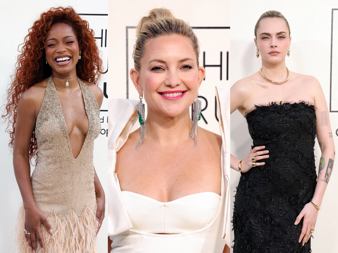 Все блестки мира: Хейли Бибер, Кара Делевинь и другие звезды Голливуда на премии Fashion Trust U.S | marieclaire.ru