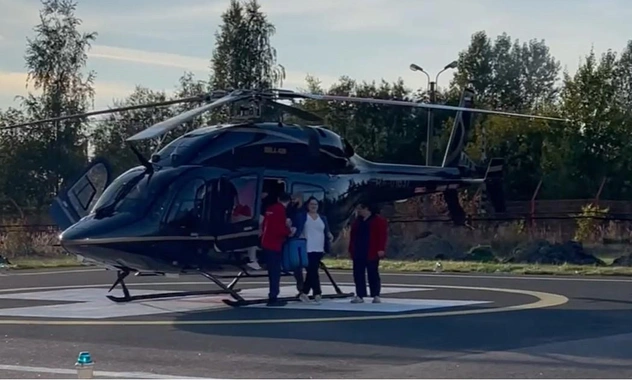 В Петербурге донорские органы начали доставлять вертолетами: за месяц — три вылета (видео)
