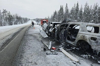 Трое погибли в пяти ДТП на выходных в Заполярье