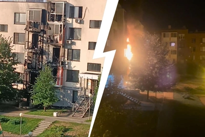 В Волгограде пожар в Родниковой Долине повредил восемь квартир