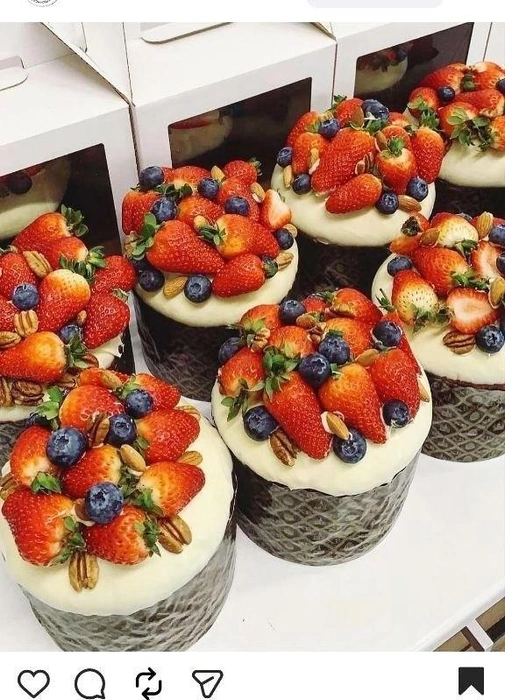 Ягод не пожалели | Источник: dessert_tlt / Instagram (экстремистская организация, деятельность запрещена на территории РФ)