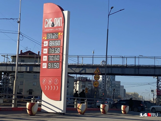 Цены на бензин за последние три года в городе выросли на 30% | Источник: Надежда Ефимова / 14.RU