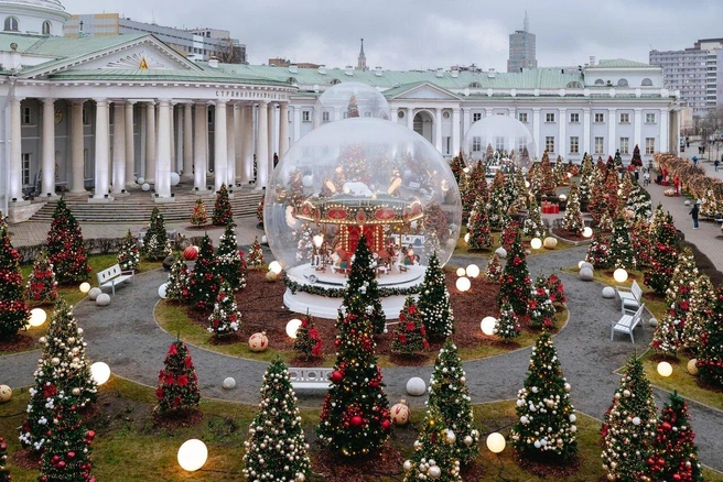 Сад больницы Склифосовского | Источник: департамент здравоохранения Москвы