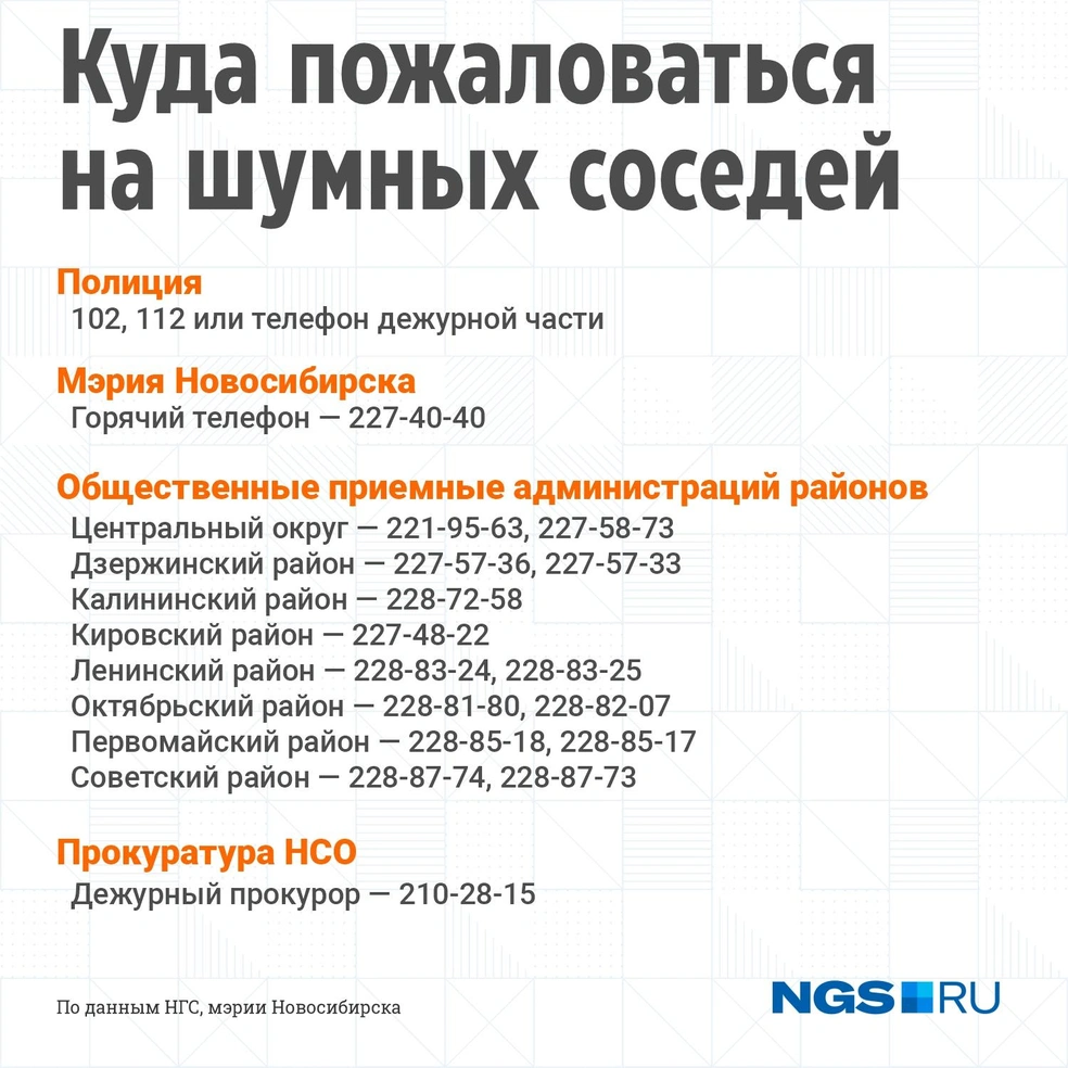 Закон о тишине Новосибирской области: когда можно шуметь, когда можно делать  ремонт в квартире, что делать, если сосед врубил музыку, шумит - 21 марта  2023 - НГС.ру