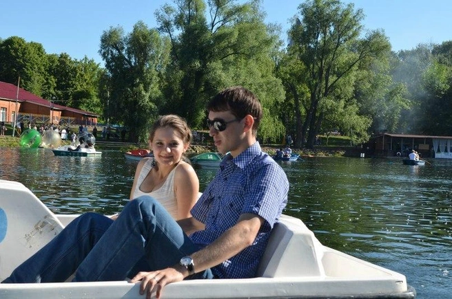 Алина и Александр в 2014 году | Источник: соцсети погибшей