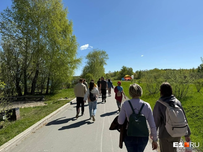 В начале похода всё было просто замечательно | Источник: Дарья Костомина / E1.RU