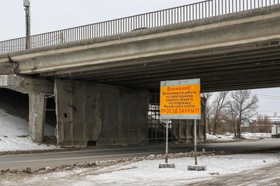 Flyover near Myzinsky Bridge to open in August 2026