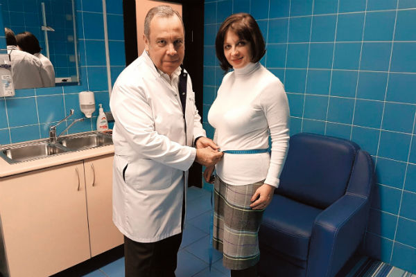 Светлана уверена, что с помощью Алексея Ковалькова победит лишние килограммы | Источник: Дарья Сачкова