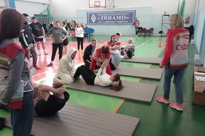 Чемпионат по многоборью ГТО в Новгородском «Динамо»