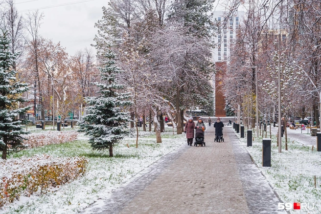 Пермь «принакрылась снегом, точно серебром» | Источник: Тимофей Калмаков