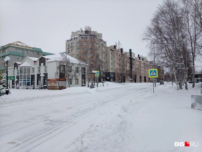 Непривычно видеть город таким опустошенным | Источник: Мария Гришкина / 86.RU