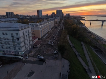 В тупике для автомобилей строят разворотное кольцо | Источник: Кирилл Хафизов / 59.RU