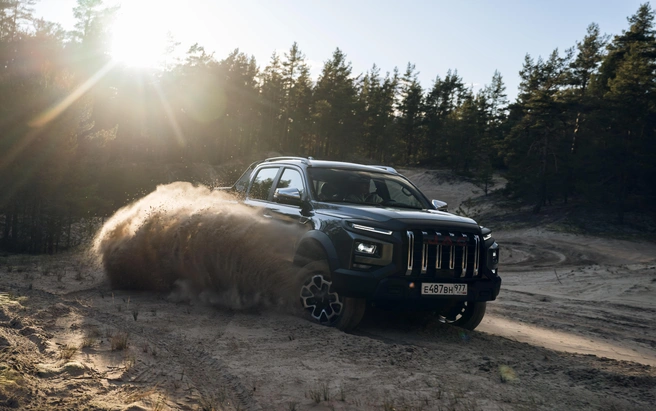 Пикап покорит даже брод глубиной до 800&nbsp;мм | Источник: «JAC ЦЕНТР БАЗИС МОТОРС»