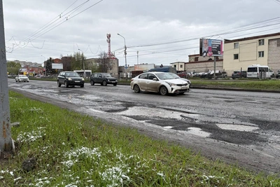 Когда приведут в порядок «лунную» дорогу на проспекте Мира в Томске?