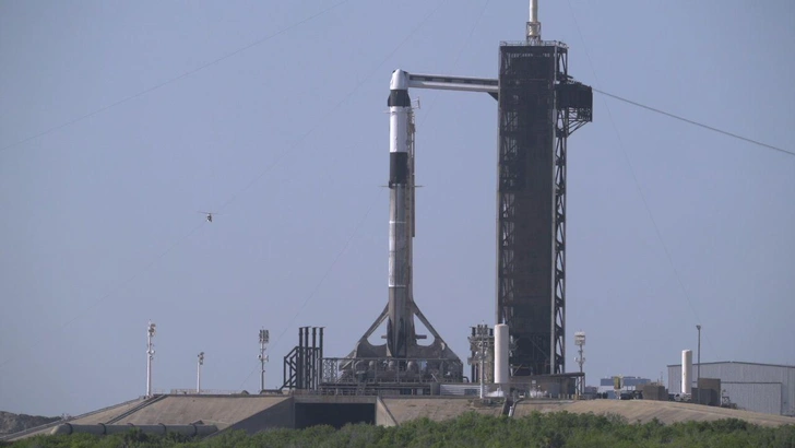 Запуск корабля Crew Dragon с новым экипажем МКС отменили за минуту до старта | Источник: NASA
