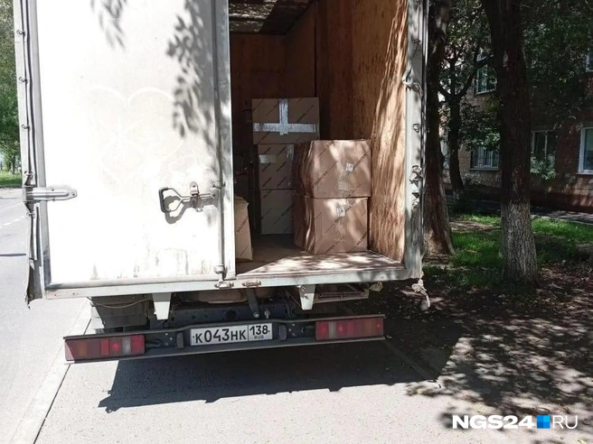 Есть вопросы к выбору мест для разгрузки | Источник: читатель NGS24.RU